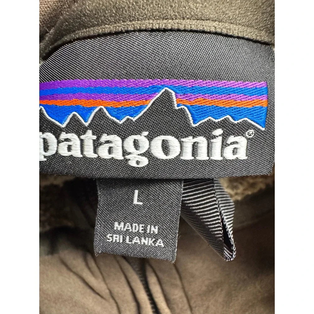 Patagonia Better Sweater Vest Mens Large Pelican Brown Full Zip Fleece